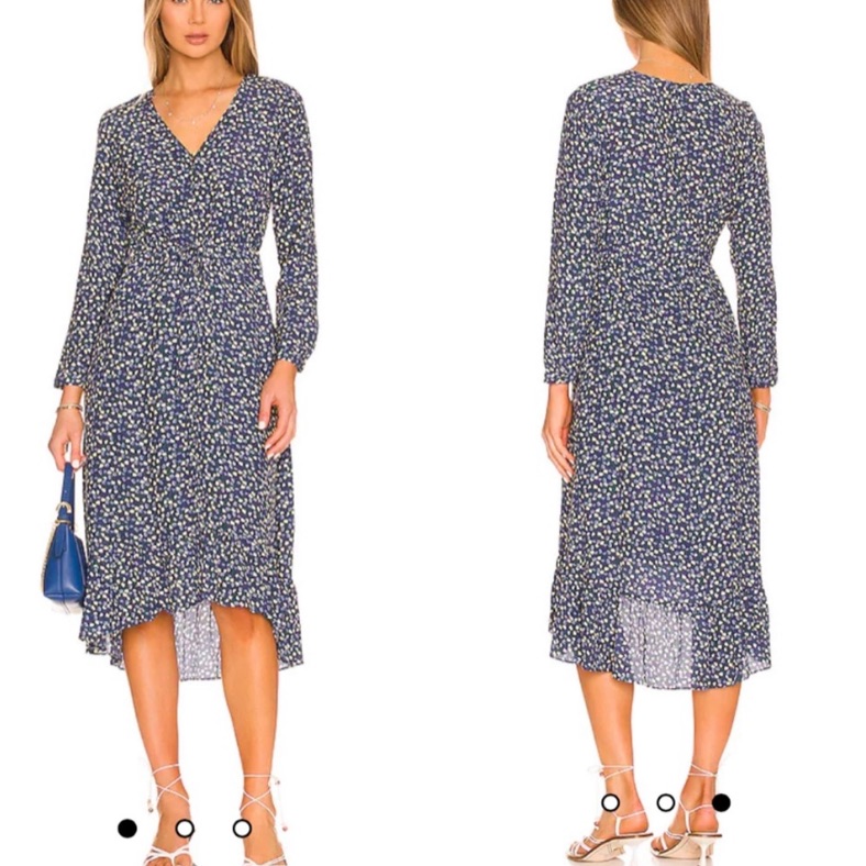 Rails Jade Dress In Navy Ditsy Floral Women’s Size Xl